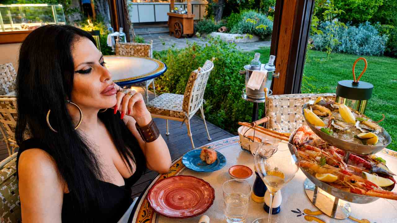 Mariagloria Fontana al Caruso Grill di Ravello