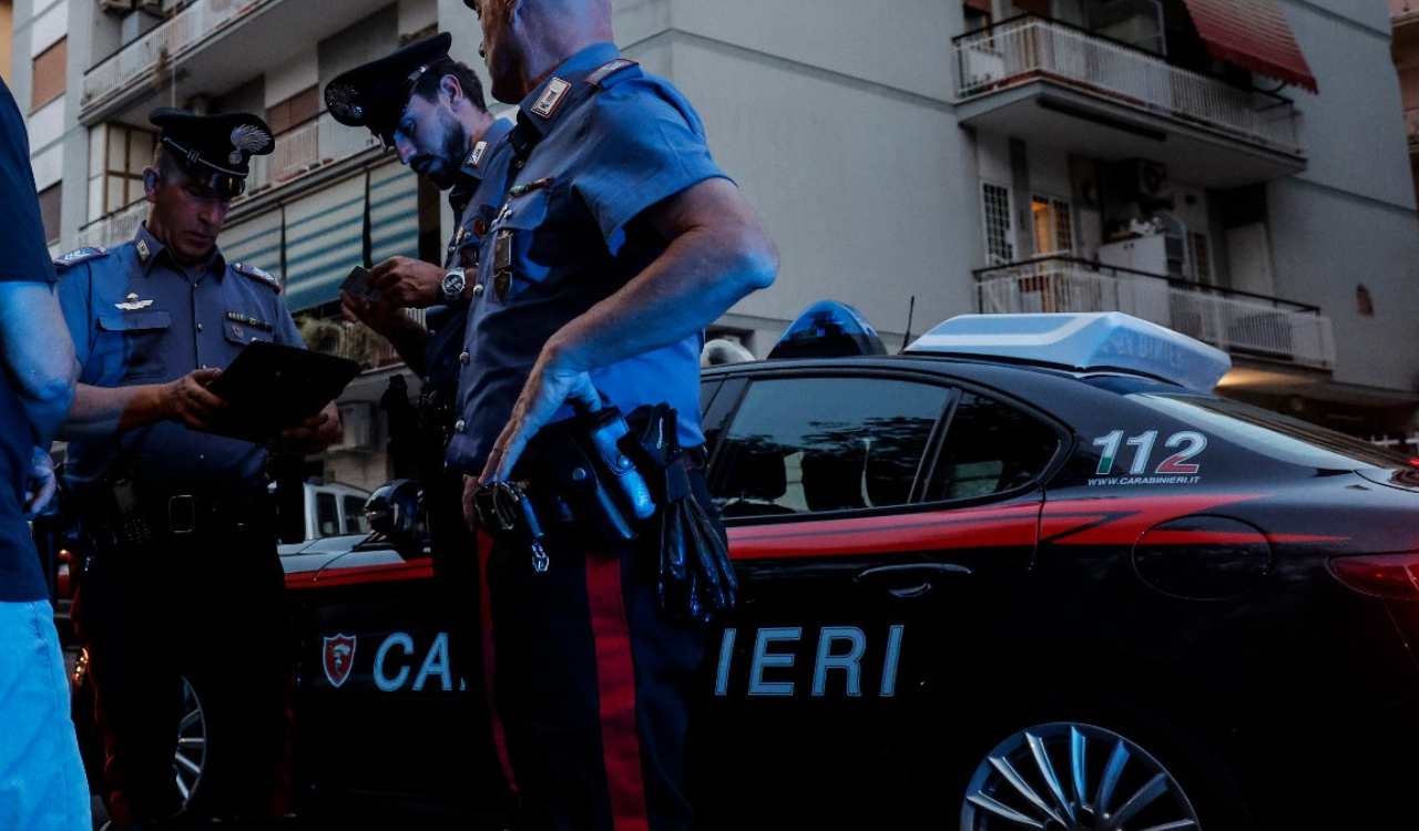 Intervento dei Carabinieri NMR