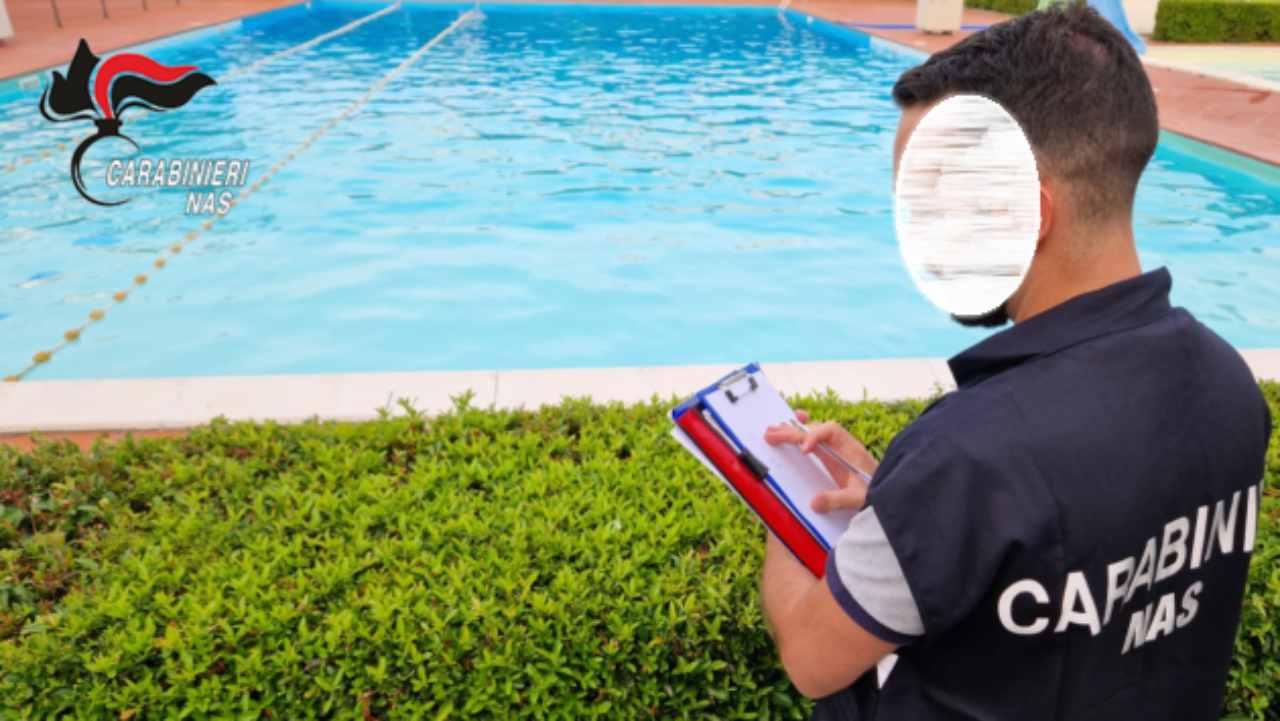 Carabinieri, controlli piscine Frusinate
