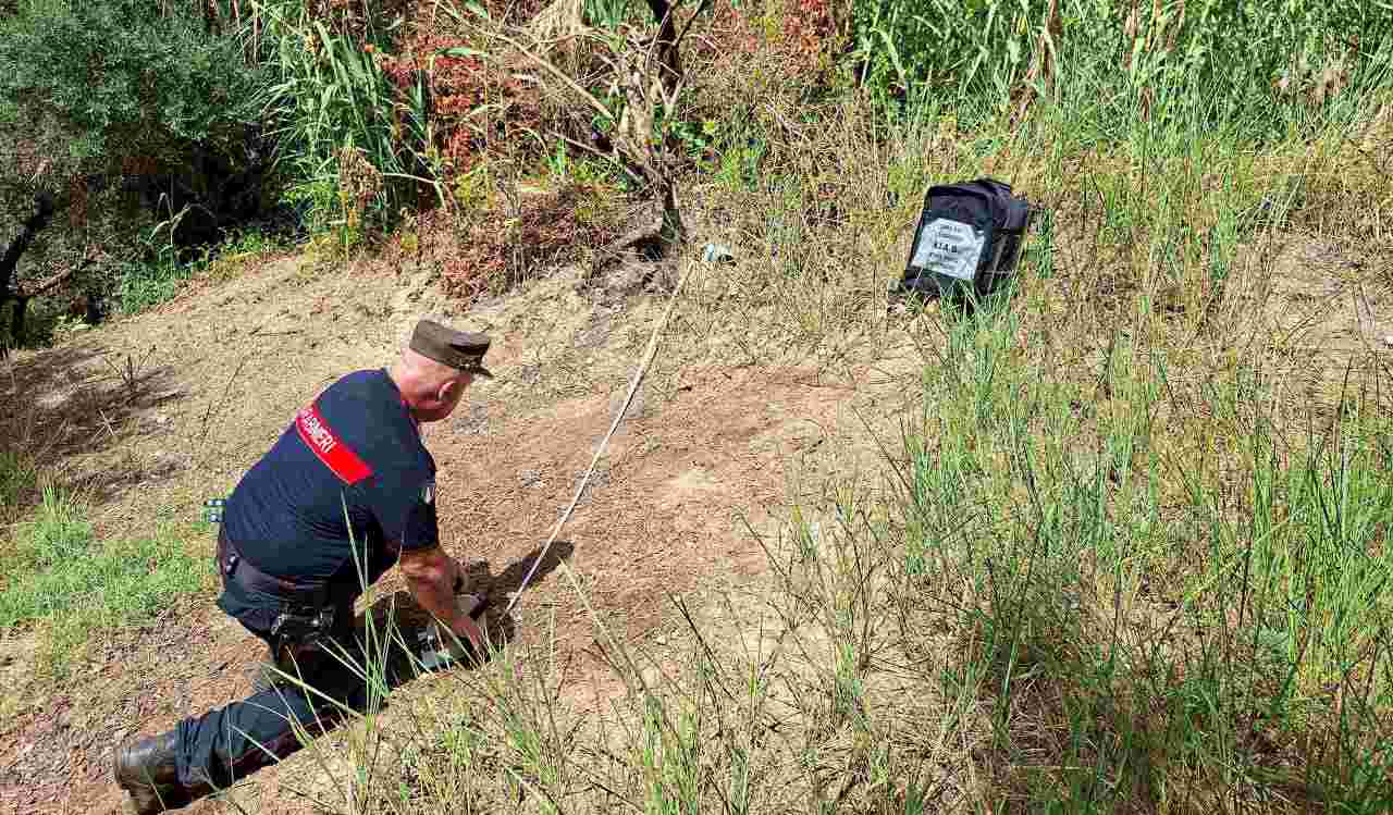 Carabinieri Forestale intervenuti