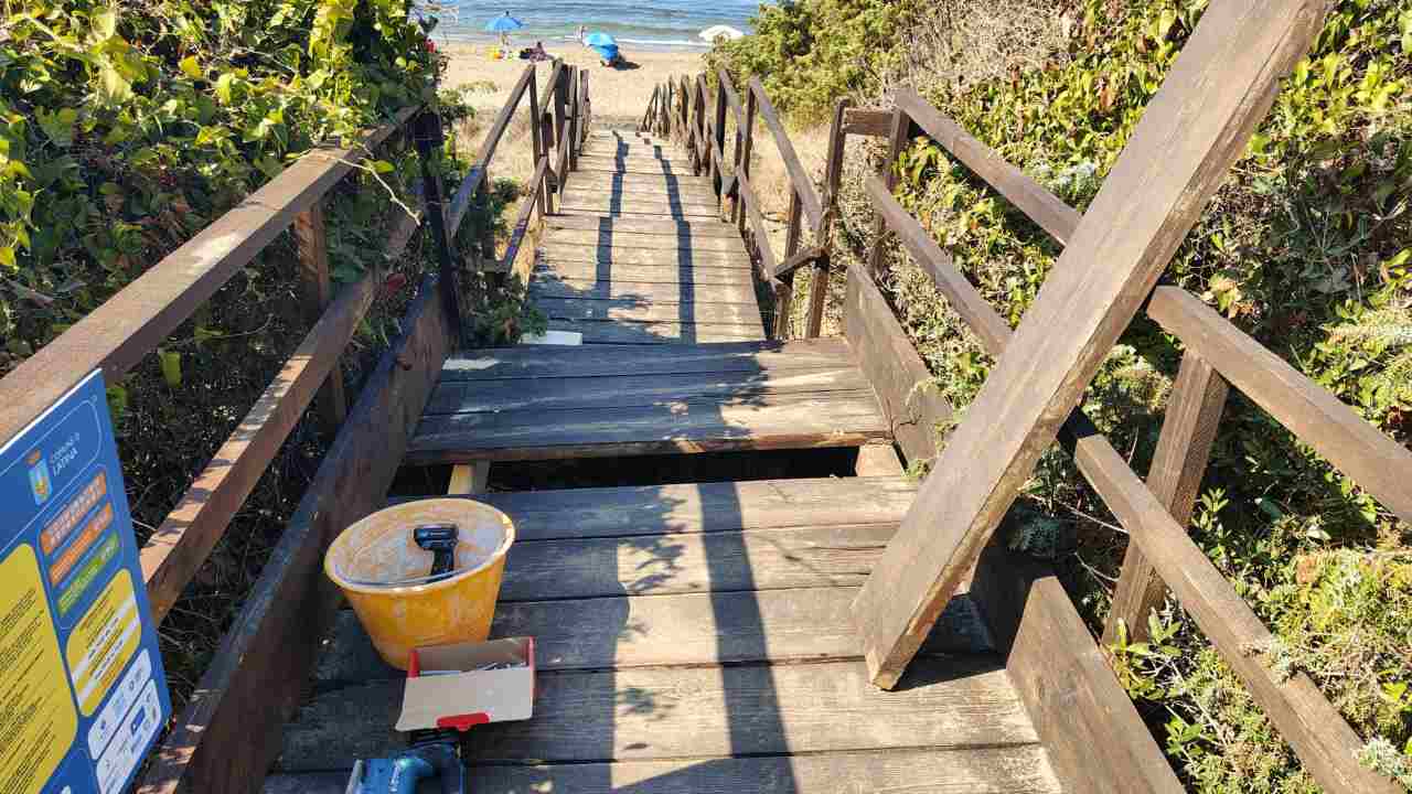 Passerella Lungomare Latina