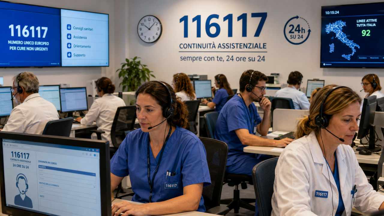 Assistenza sanitaria 24h al dì nel Lazio