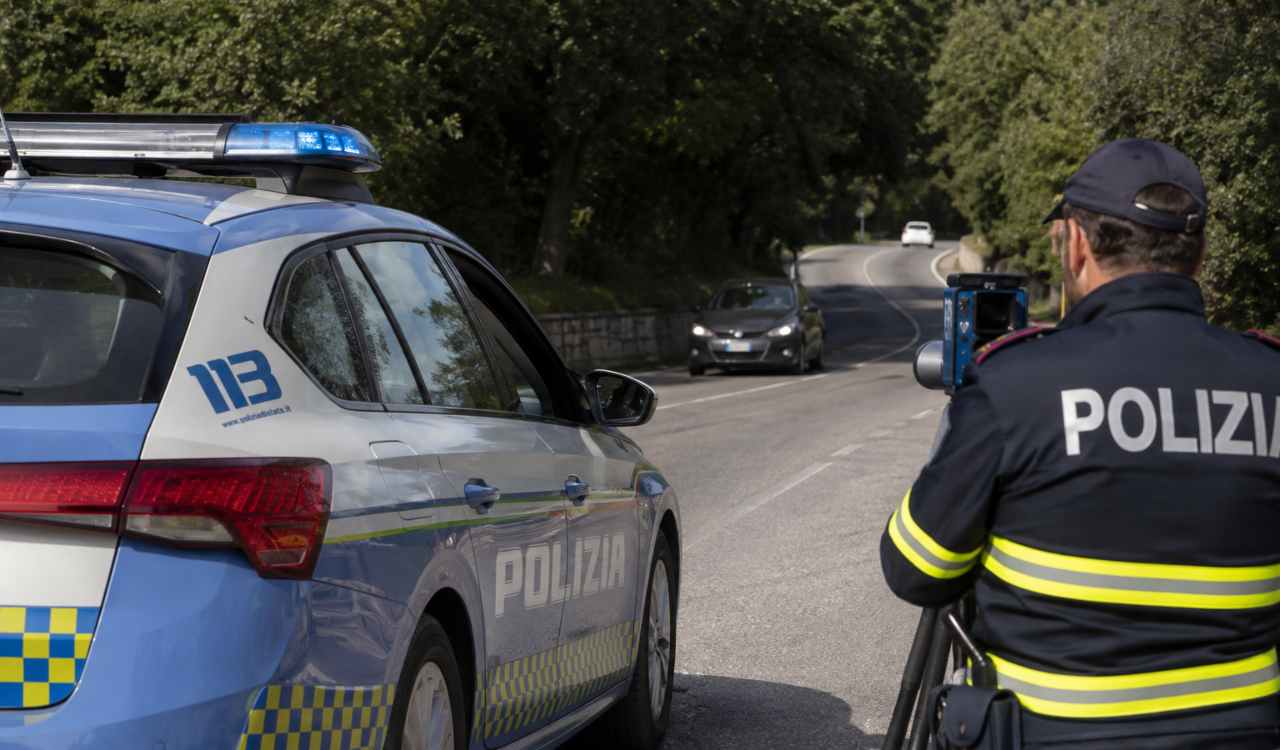 Autovelox, controlli Polizia Stradale