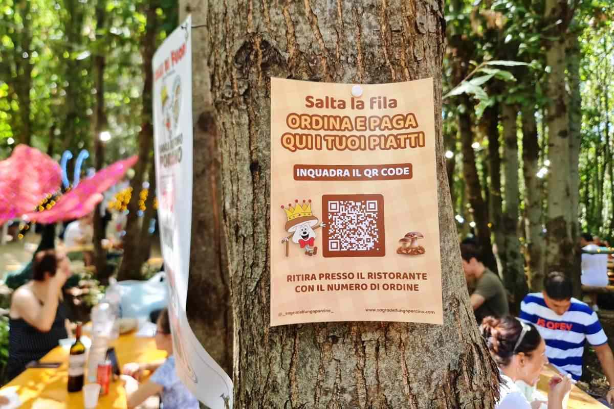 Sagra Fungo Porcino, QR Code