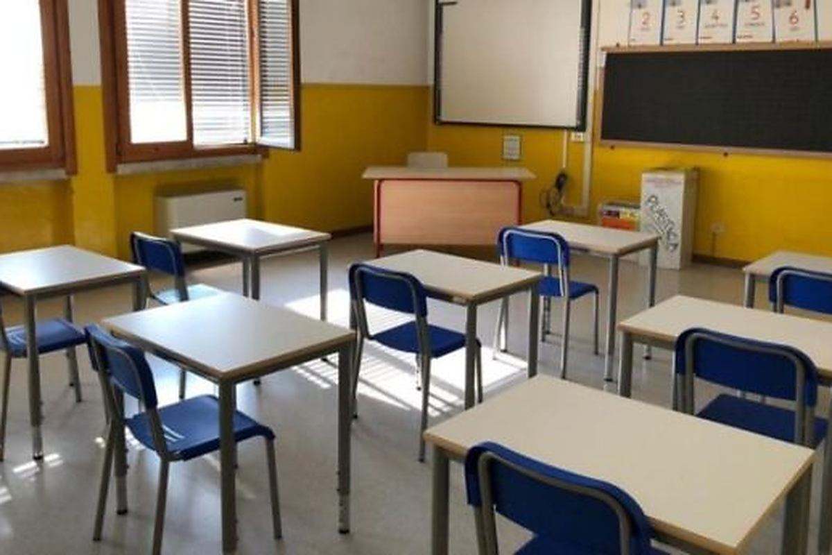 Aula scolastica vuota