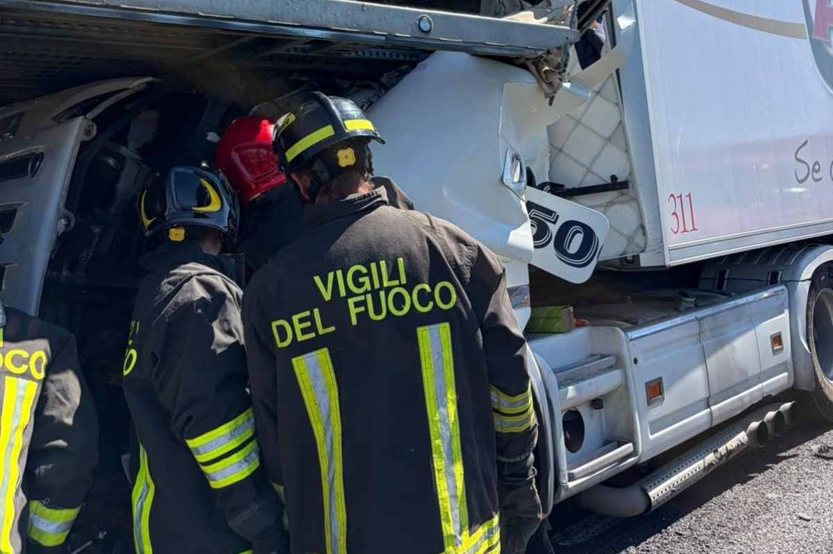 Vigili del Fuoco intervenuti sul posto